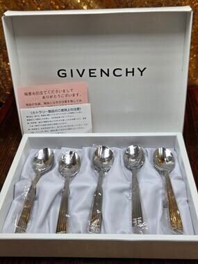 Givenchy Stainless Steel Teaspoon Set 18-0
